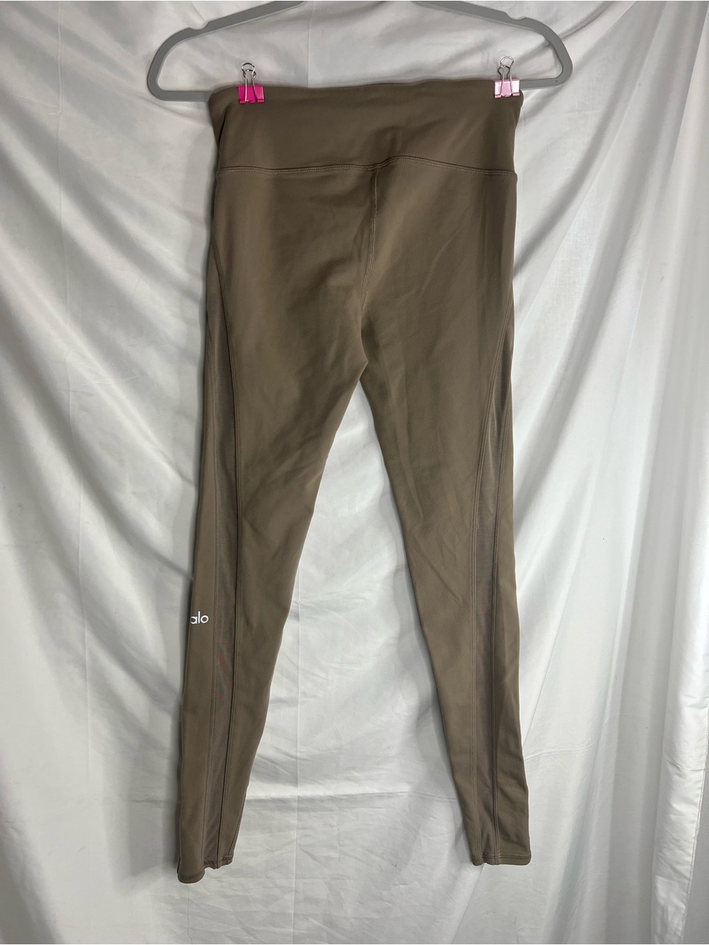 ALO Yoga Taupe High-Rise Leggings